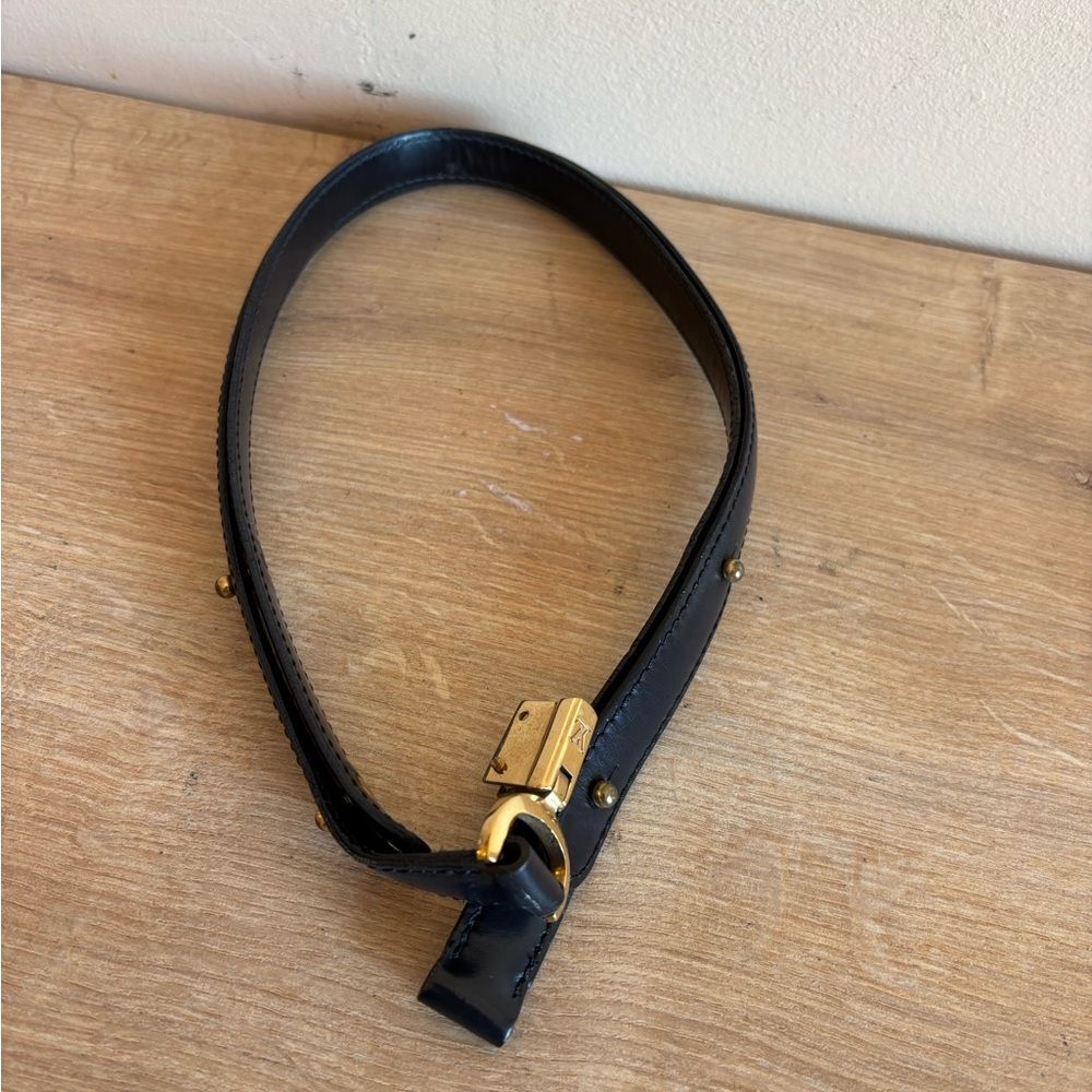 Authentic Louis Vuitton leather strap